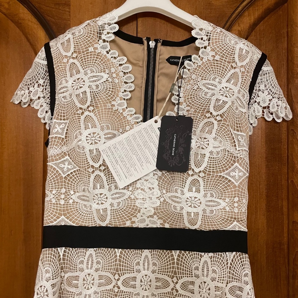 Catherine Deane White Lace Maxi Dress - Picture 4 of 5